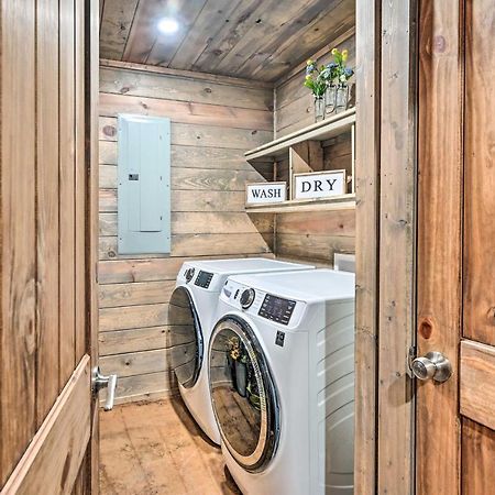 Luxe Broken Bow Cabin With Tesla Charging Station Stephens Gap Buitenkant foto