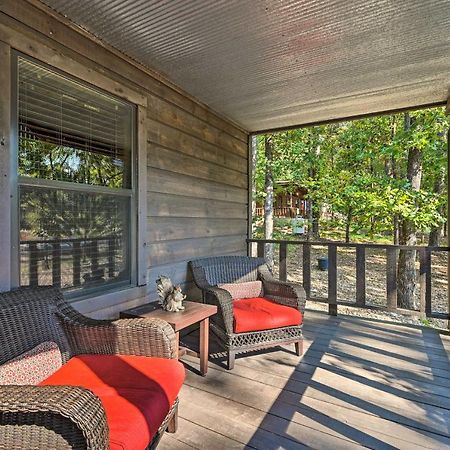 Luxe Broken Bow Cabin With Tesla Charging Station Stephens Gap Buitenkant foto