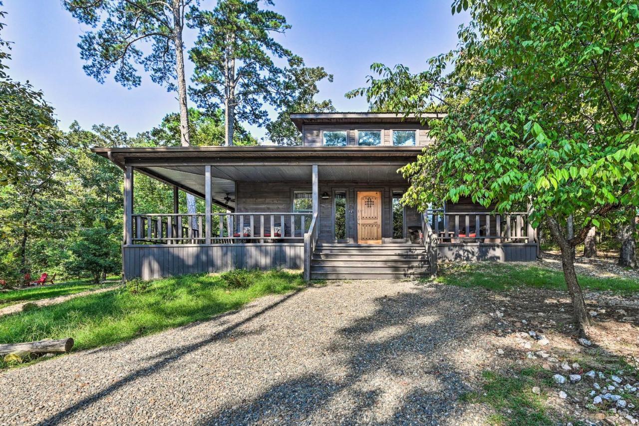 Luxe Broken Bow Cabin With Tesla Charging Station Stephens Gap Buitenkant foto