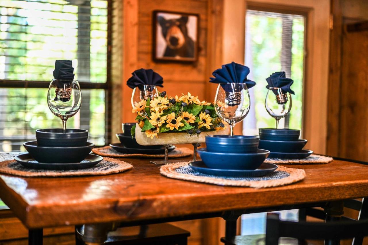 Luxe Broken Bow Cabin With Tesla Charging Station Stephens Gap Buitenkant foto
