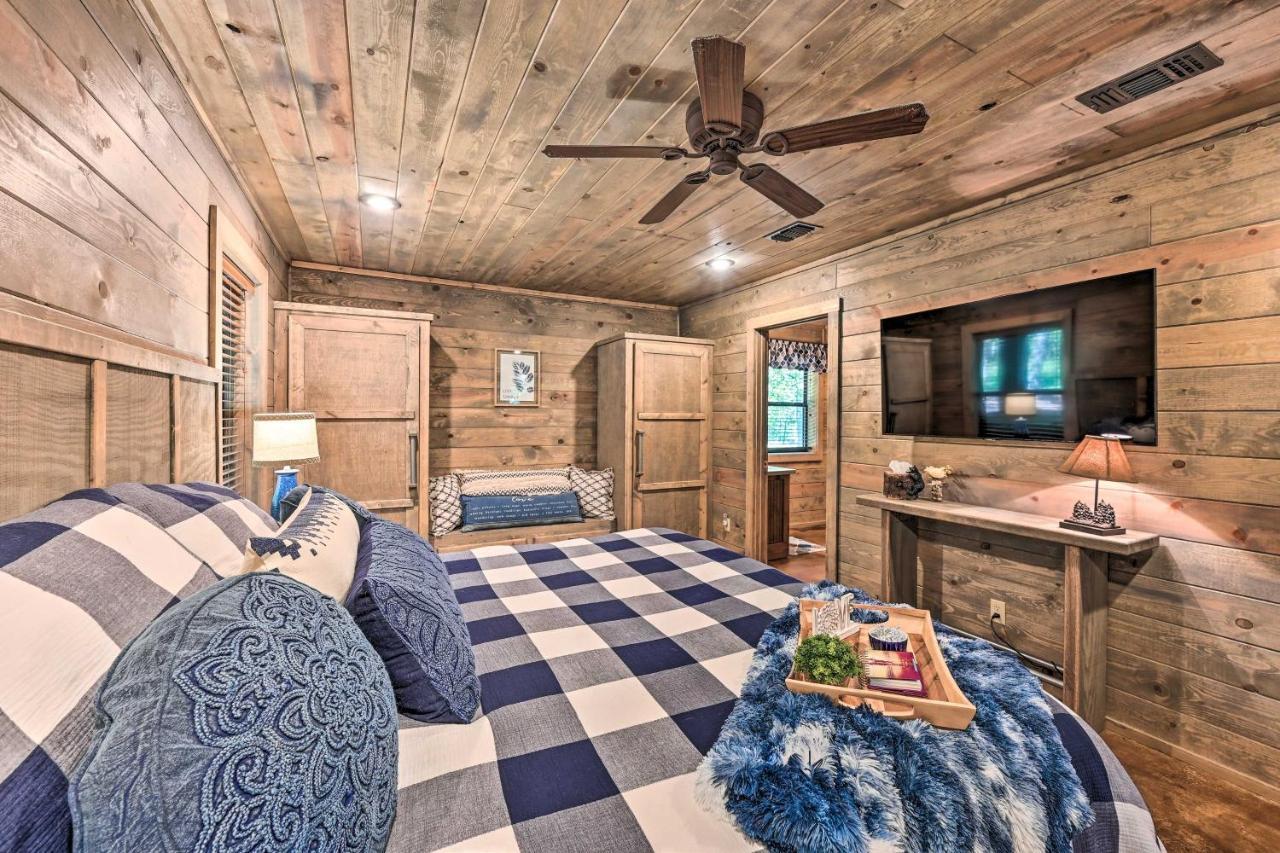 Luxe Broken Bow Cabin With Tesla Charging Station Stephens Gap Buitenkant foto